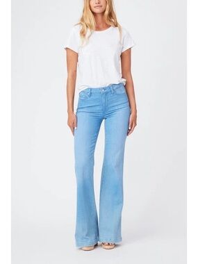 Paige Genevieve High-Waist Flare Jeans